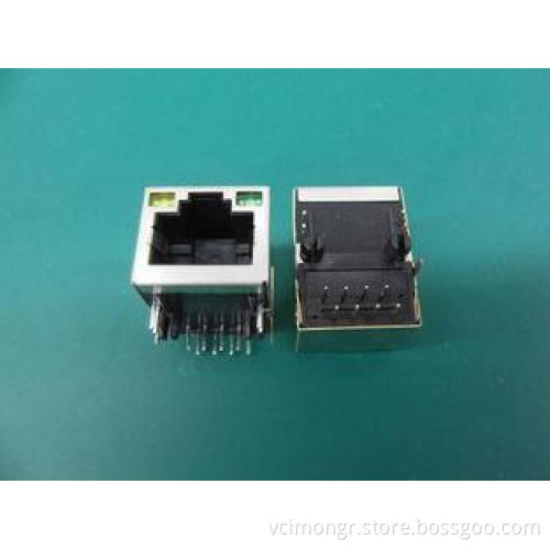 Tab-Up Networking Shielded RJ45 Connector / Set-Top Box RJ